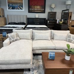 2pc Custom Sectional 