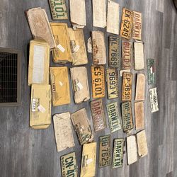 Old Car Plates