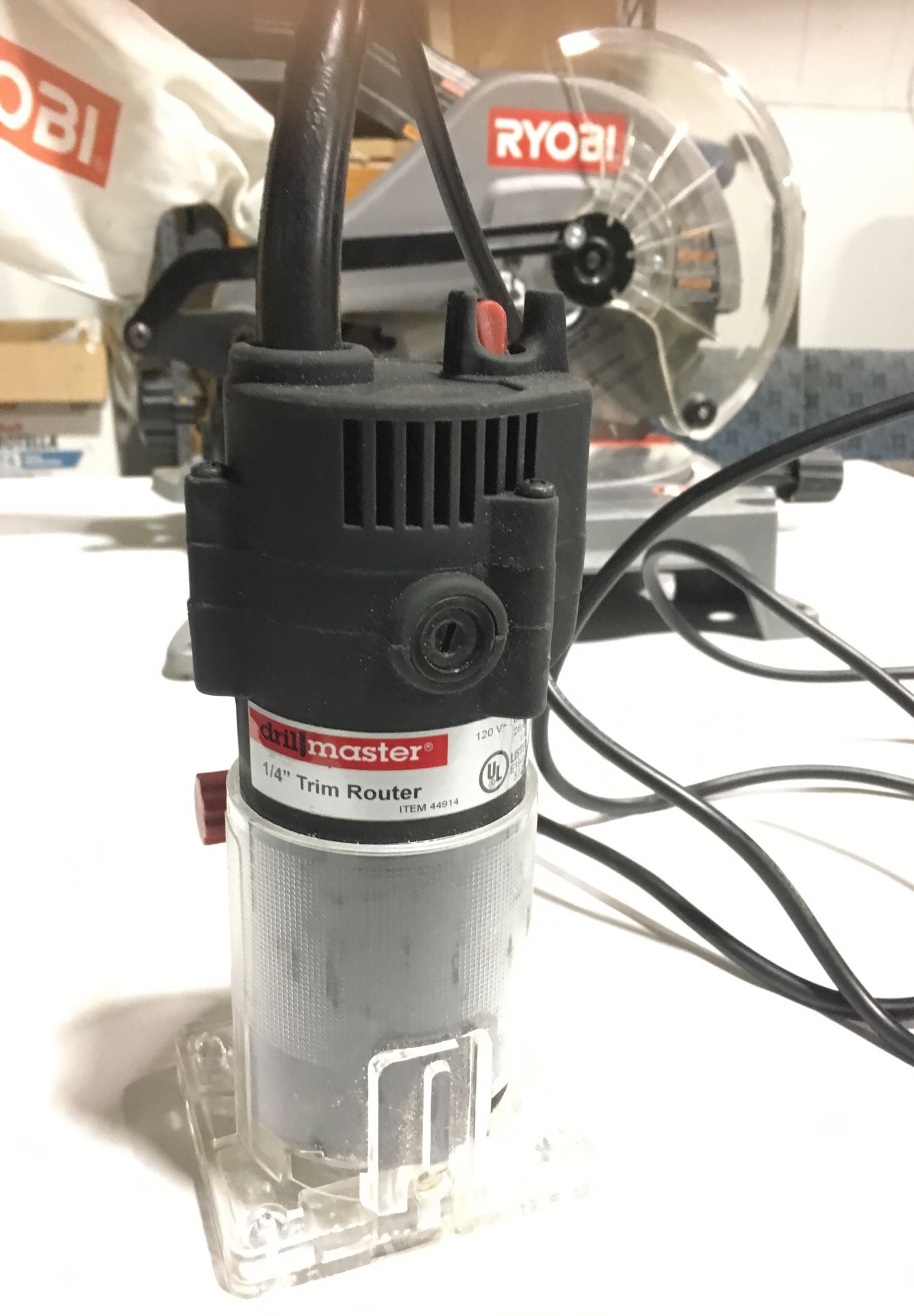 Drill master trim router tool