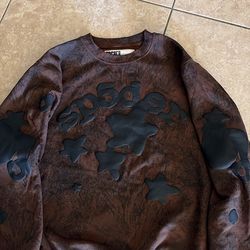 Sp5der Beluga Real Tree Camo Crewneck Sweatshirt