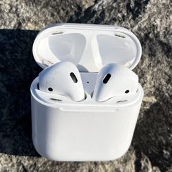 Apple AirPods Second Generation  Model A2031 Includes Charging Case And Earbuds Only