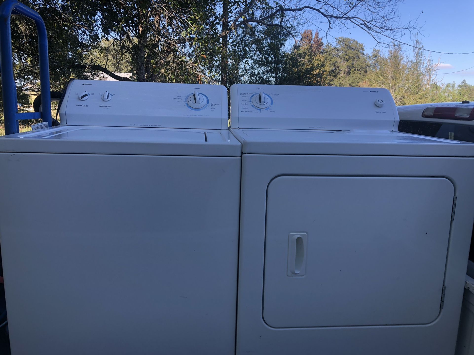 Kenmore Washer And Dryer Set