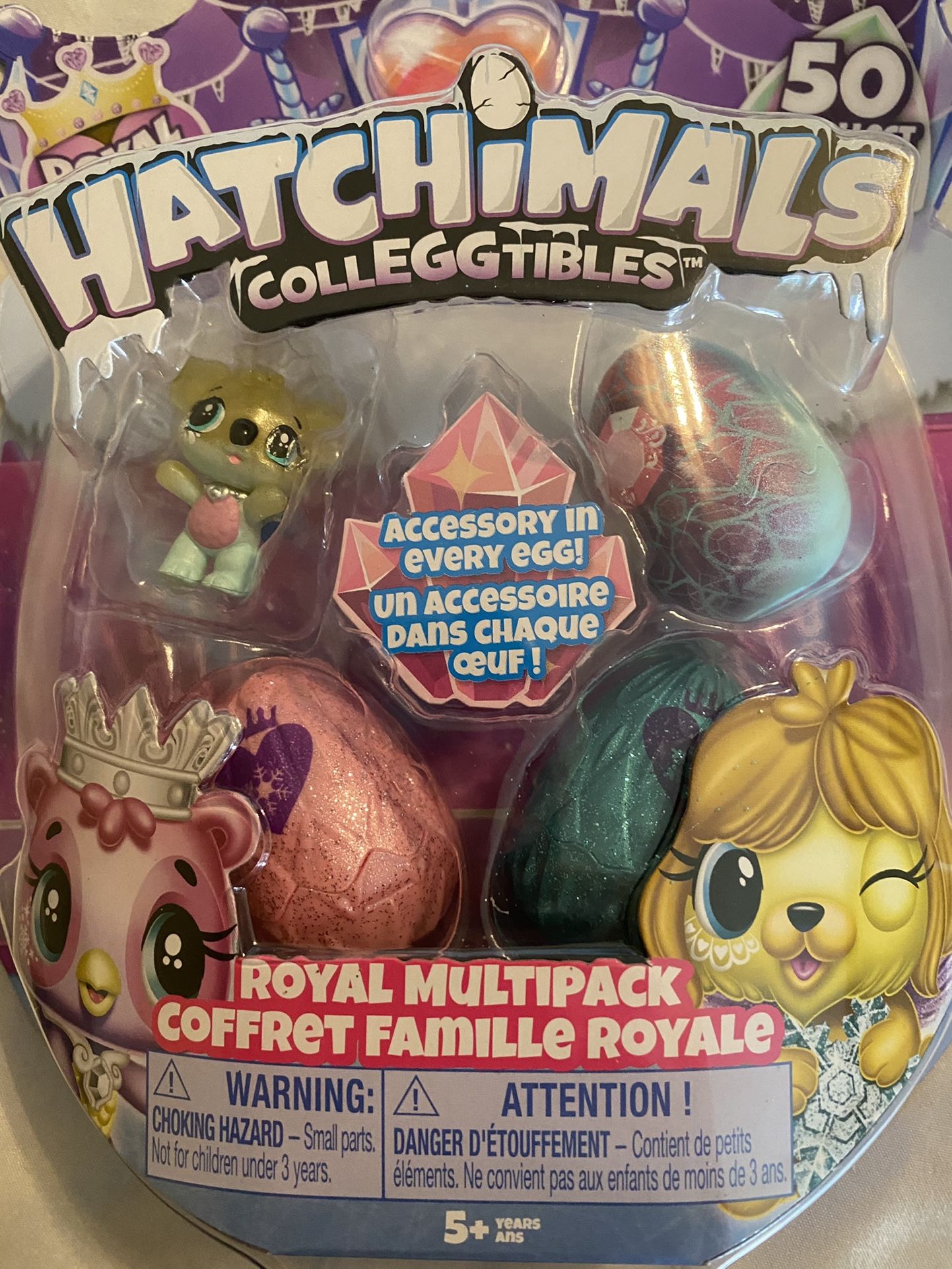 Hatchimals CollEGGtibles Royal Snow Winter Special Edition
