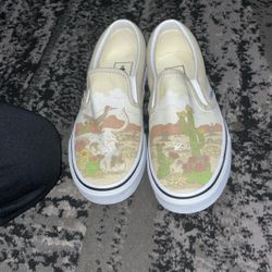 Desert Slip On Vans Size 4.5 Men And Size 6 In Women