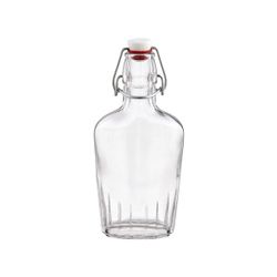 Glass flask 8.5 oz. Glass Hermetic Flask 250 ml