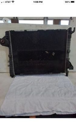 Radiator 2002 Dodge Ram 1500 Crew Cab Truck Automatic Transmission.