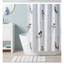Mermaid Kids' Shower Curtain - Pillowfort™