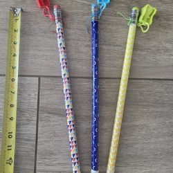 NEW Giant Pencils with Sharpeners 