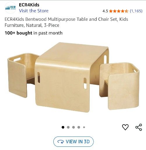 Kids Wooden Table
