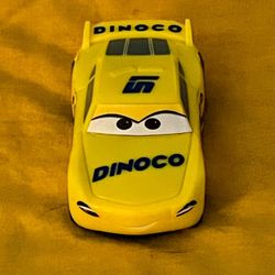Disney Pixar Cars - Dinoco Cruz Ramirez #51 Yellow Plastic
