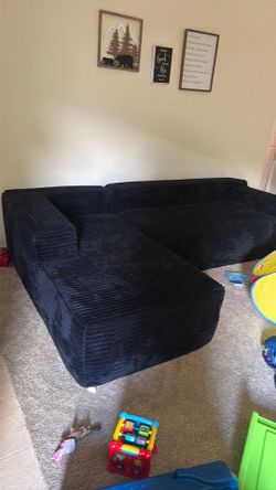Black couch