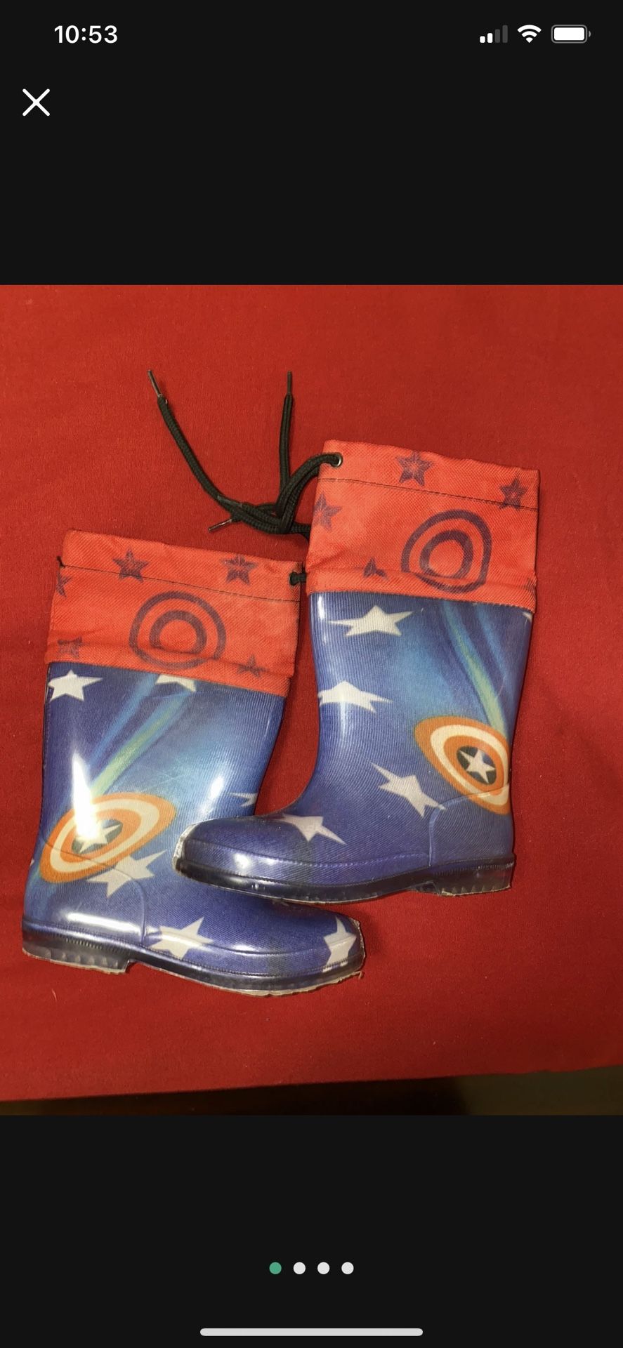 Toddler Rain Boots size 9