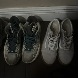 Grey Vans & Grey Nike Air Max