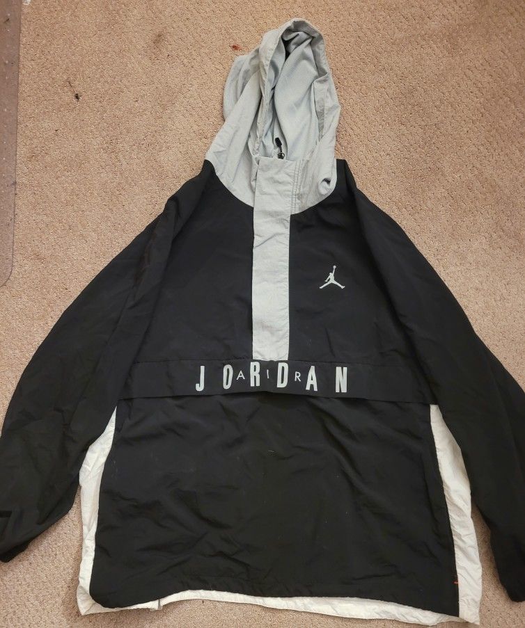 Nike Air Jordan Windbreaker Jacket Anorak Color Block Jumpman Men’s 2Xl
