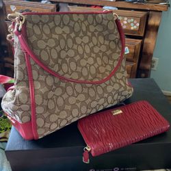 Very Nice Coach Bag And Wallet 
