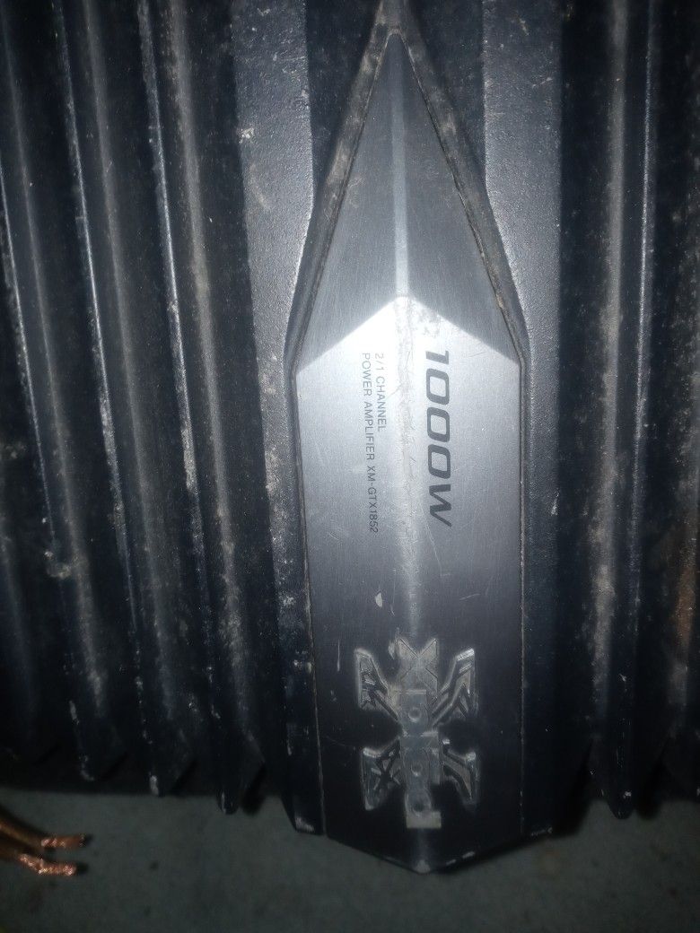 1000 Watt Sony Explode Amp