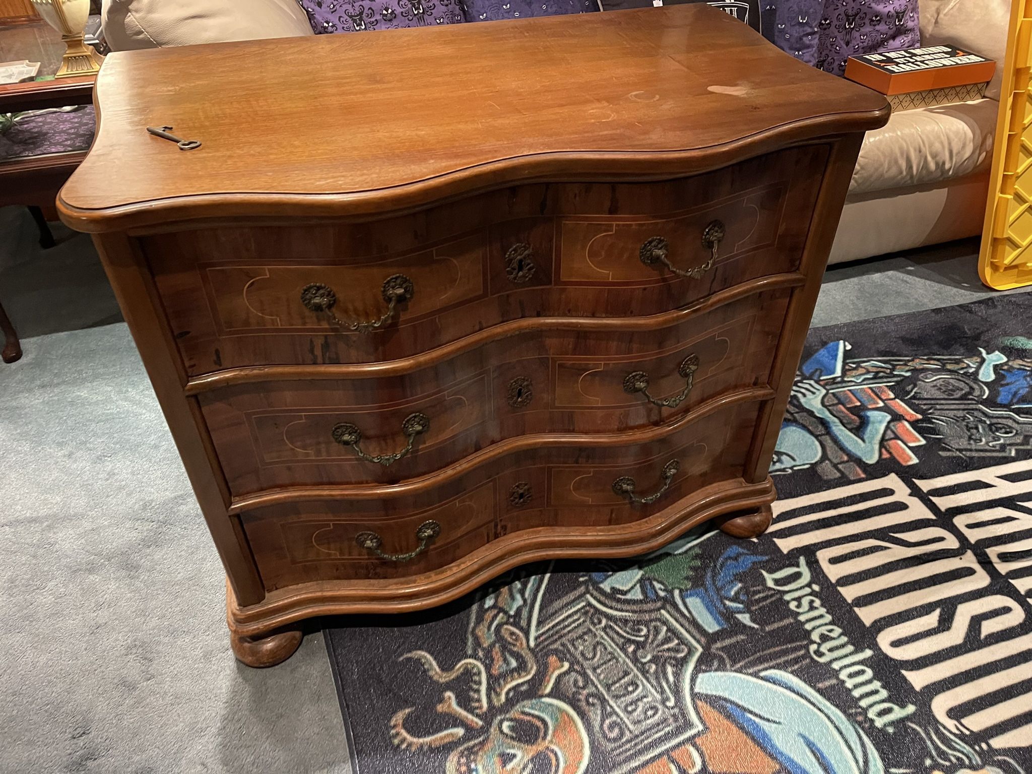 Antique Dresser, Solid Wood