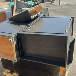 Cabinets Desk Couch 