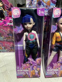 New Demon Hunters Doll With Music  33cm 3 Models Available 