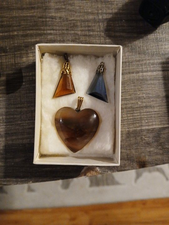 Three Beautiful Pendants for Necklaces 