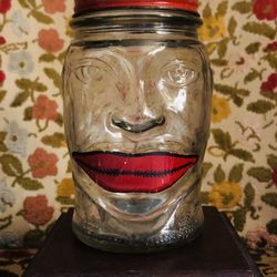 Antique Nash’s lucky Joe Glass bank