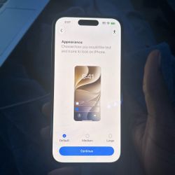 Apple iPhone with Dynamic Island