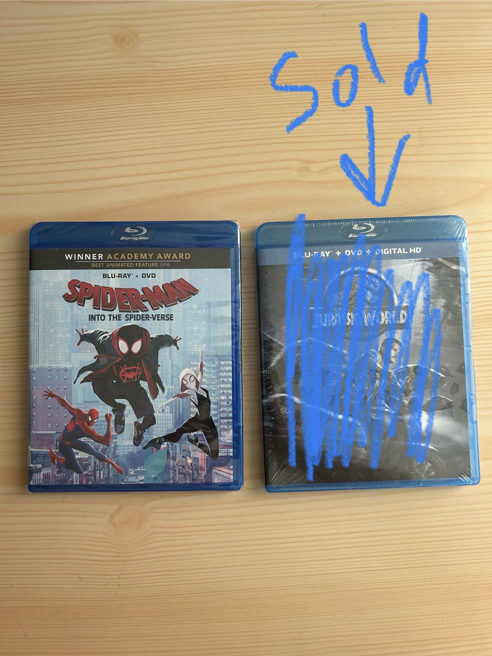Blu- Ray DVDs
