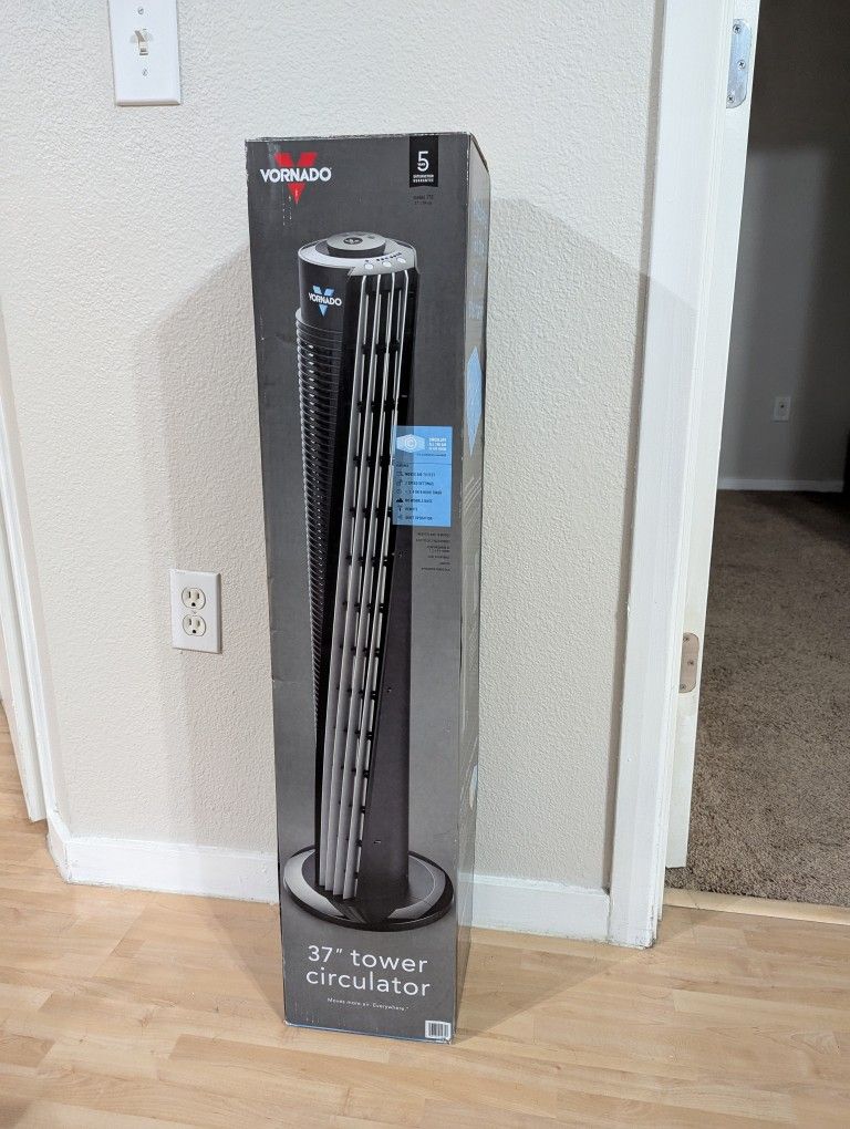 Tower Fan Black
