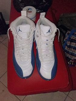 Air Jordan 12 Retro French Blue Sneakers size 14