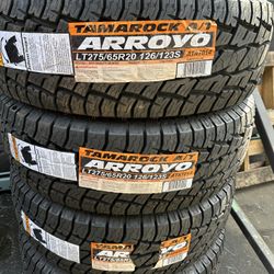 LT 275/65/20 Arroyo All Terrain Brand New Mounted And Balanced Montadas Y Balanciadas Gratis