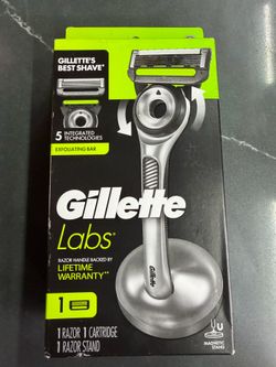 Gillette Labs Razor with Exfoliating Bar