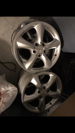 Mercedez benz 2004 to 2006 rims