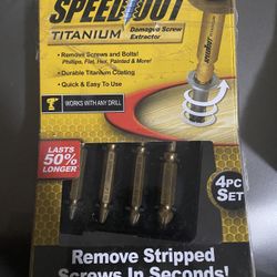 Damaged Screw Extractor Speed Out