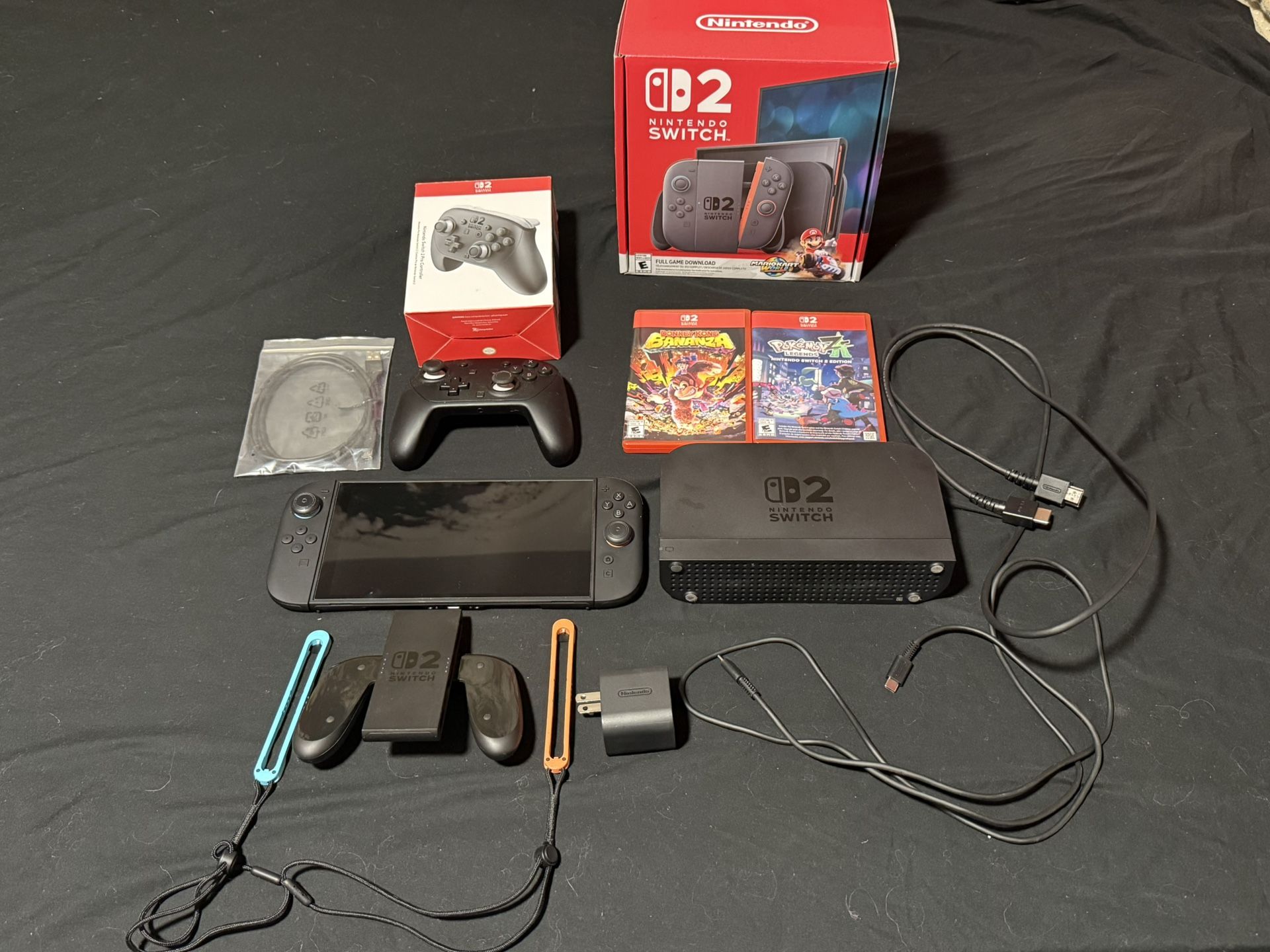 Nintendo Switch 2 With Accessories and Games