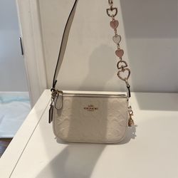 Small White Coach Bag