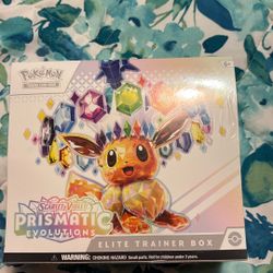 Pokémon scarlet violet prismatic evolutions
