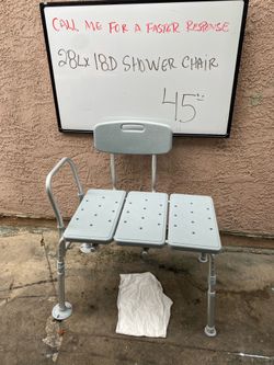 Large shower chair