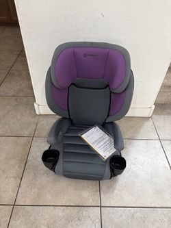 Safety 1st Grow and Go 2-in-1 Booster Car Seat with ComfortWings, Converts High-Back to Backless, 19" Wide, Slim Design, Lightweight, Foldable, Easy-C