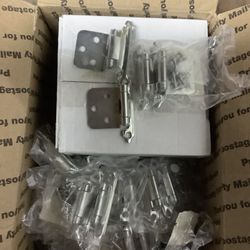 Cabinet Hinges for kitchen cabinets.