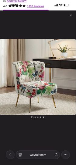 Alice Felicia Velvet Barrel Chair with Tufted Back