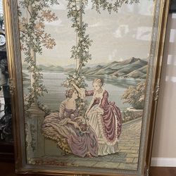 Vintage Woven Tapestry Wall Decor