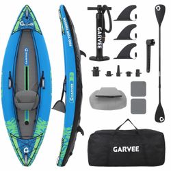 Garvee Inflatable Kayak with Accessories