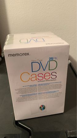 DVD cases