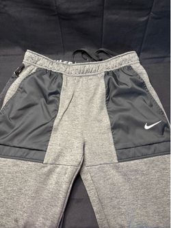 Nike Therma-Fit Gray/Black Joggers LG