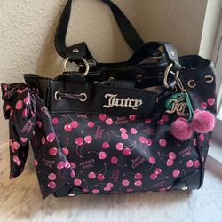 JUICY COUTURE SWEET CHERRY TOTE DAYDREAMER