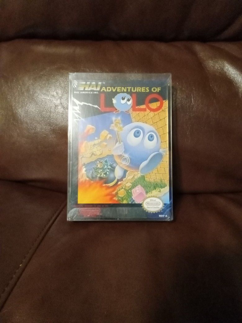 Adventures Of Lolo, NES, Sealed, Nintendo