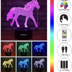 3D Night Light with 7 Colors