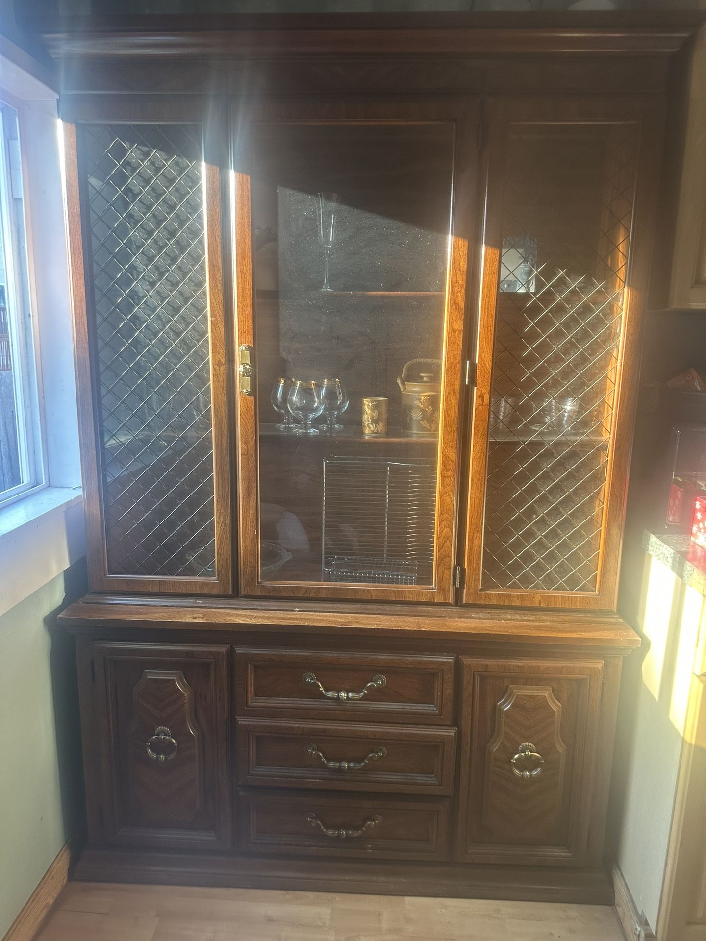 Old School China Buffet Cabinet