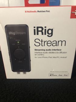 iRig Stream audio interface