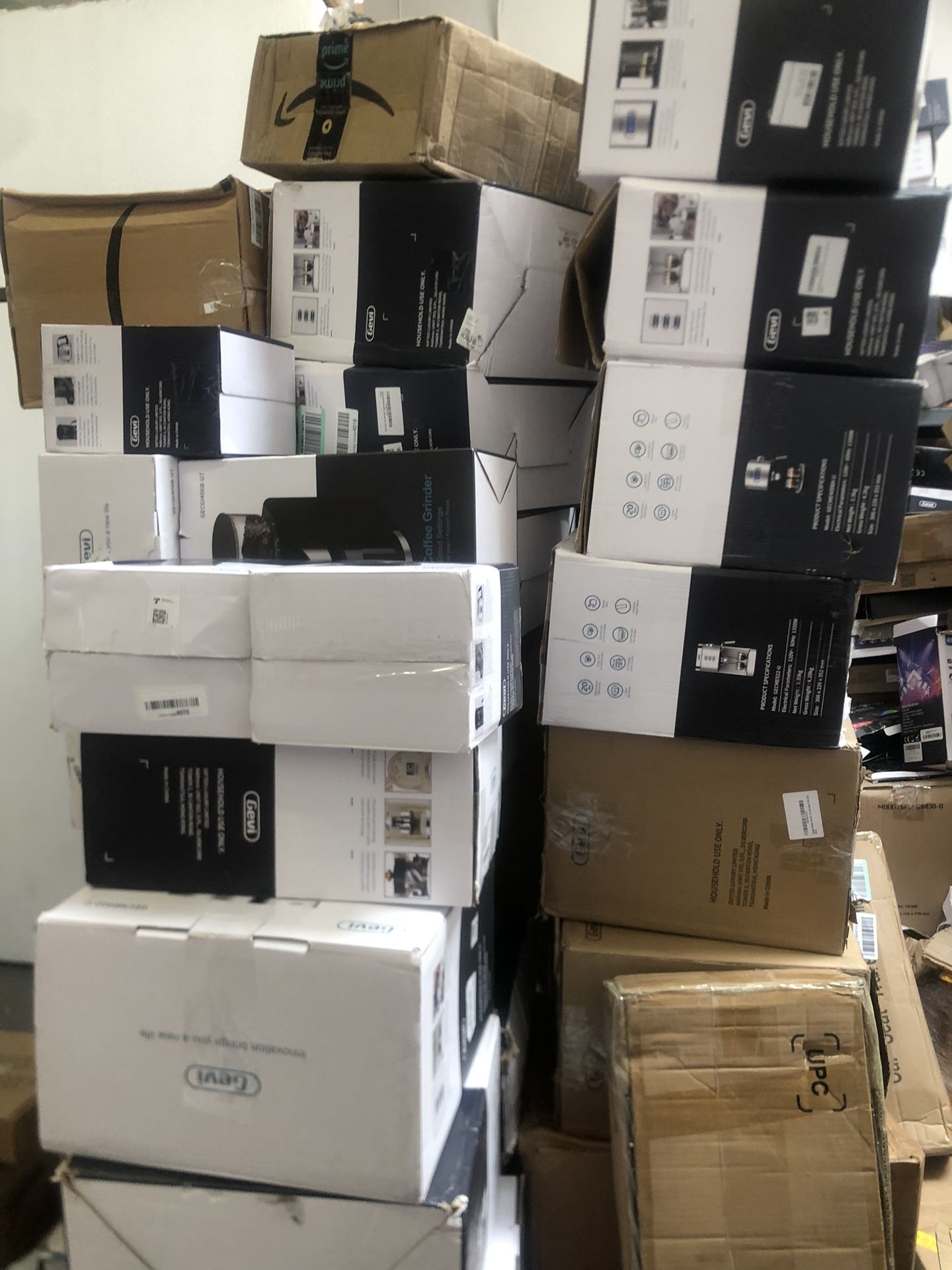 Pallet Sale Liquidation Sale Espresso Machine With Milk Frothing